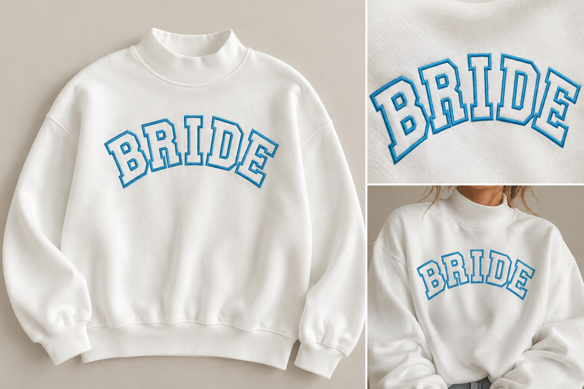 Bride Mockneck